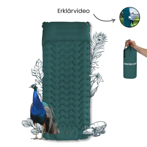Ultraleichte & kompakte Isomatte - perfekt für unterwegs